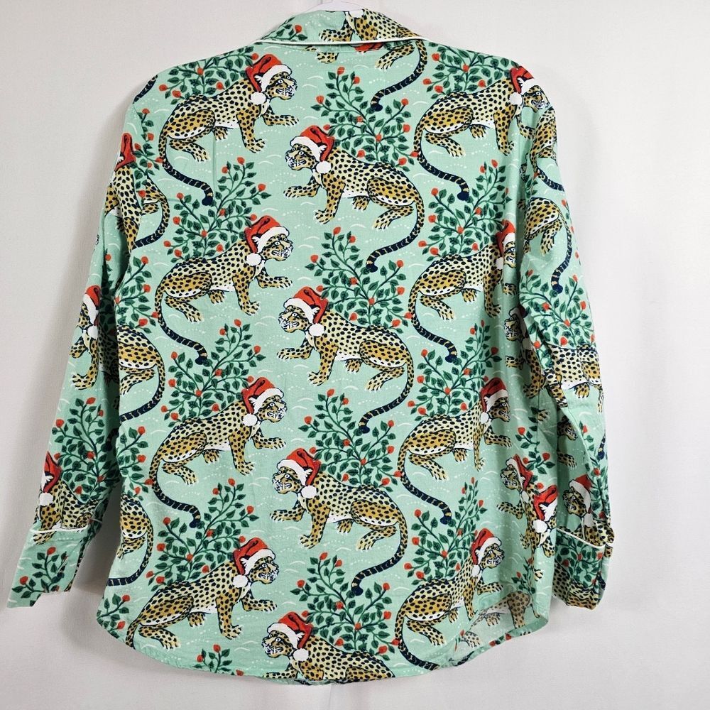 Printfresh Holly Jolly Bagheera Shorts Sleep Set in Green - Size XS - Picture 7 of 15